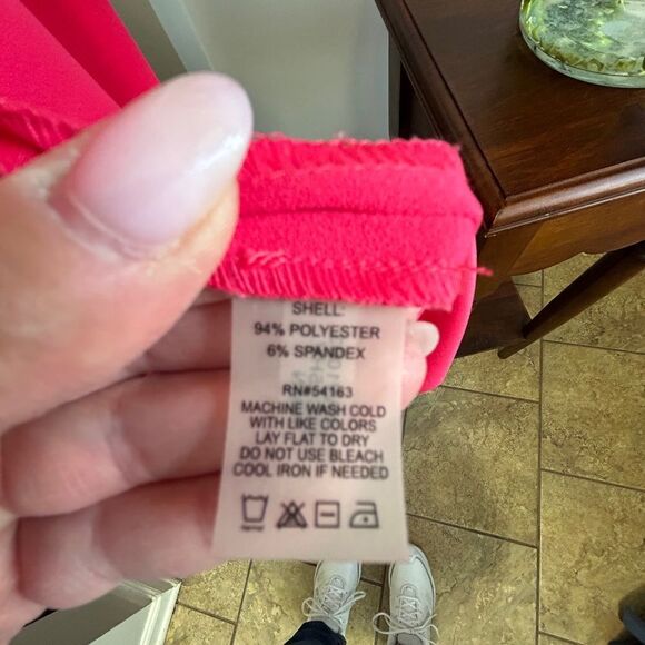 EUC Calvin Klein Ruffled Sleeve Sheath Dress - Picture 8 of 8